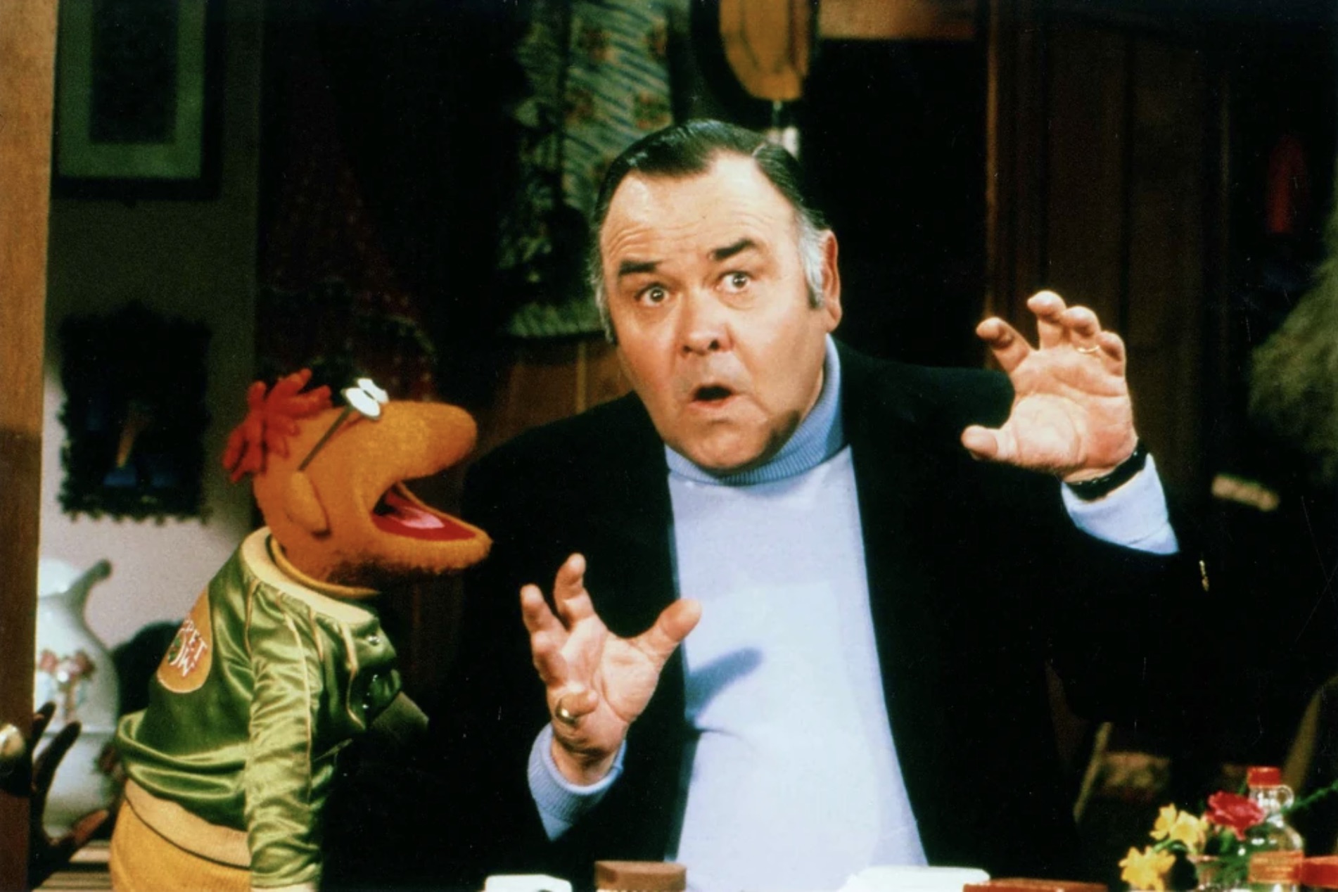 Scooter the Muppet and Jonathan Winters 